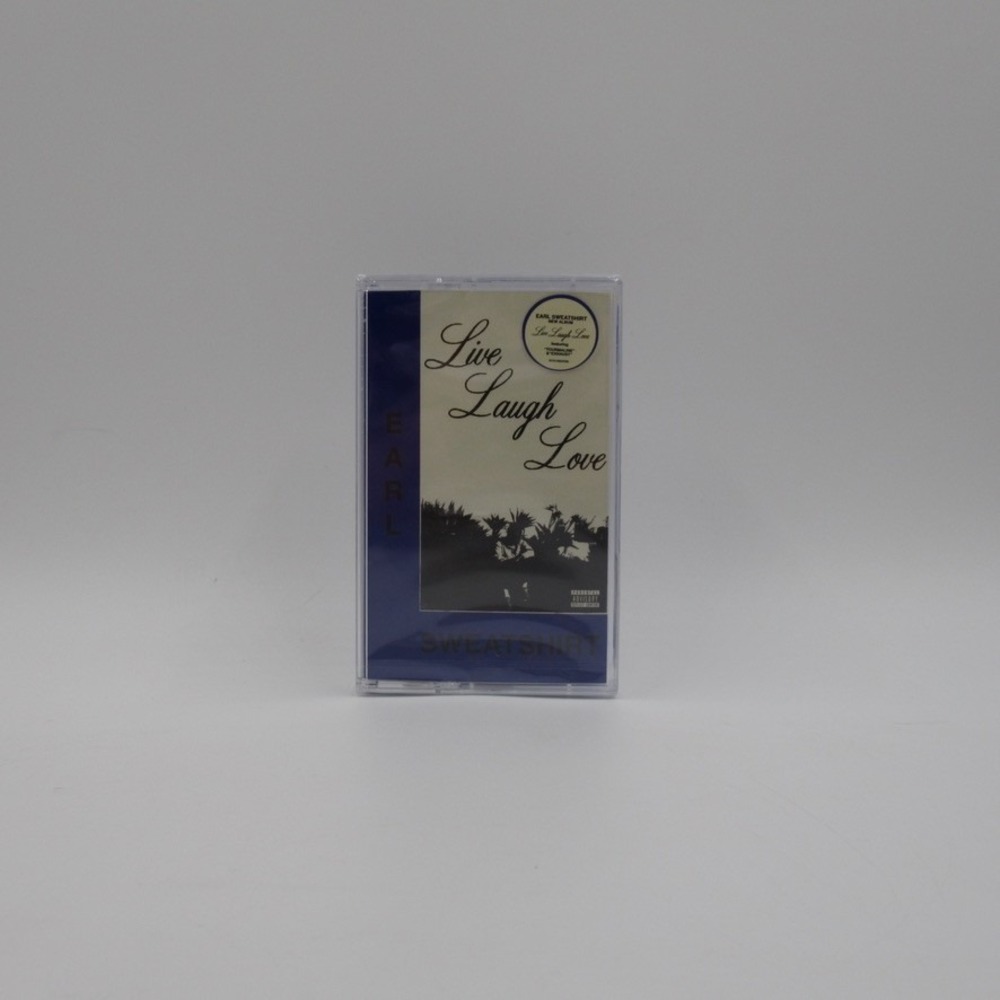 Earl Sweatshirt Live Laugh Love Cassette Tape Blue New Sealed Limited Edition
